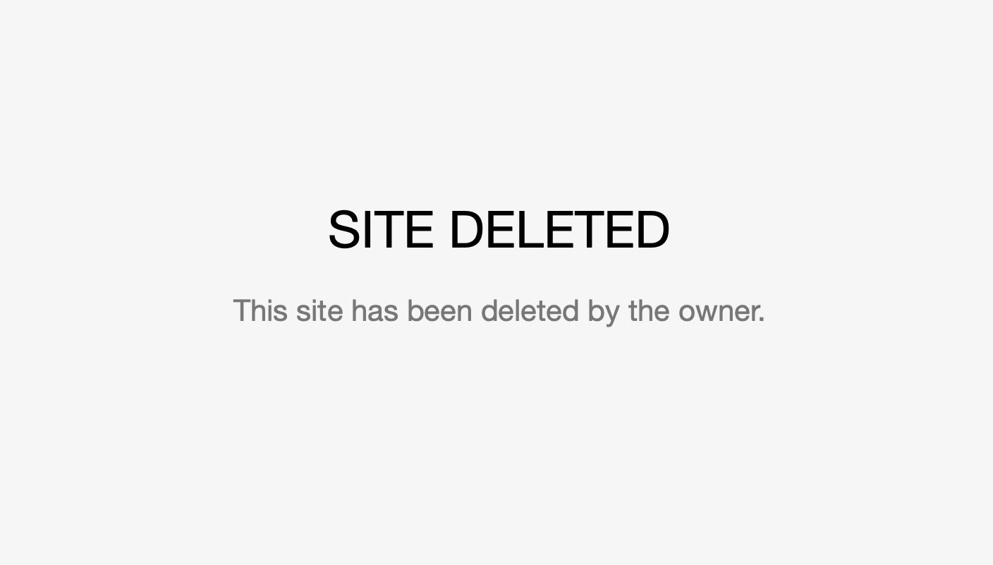 Deleted